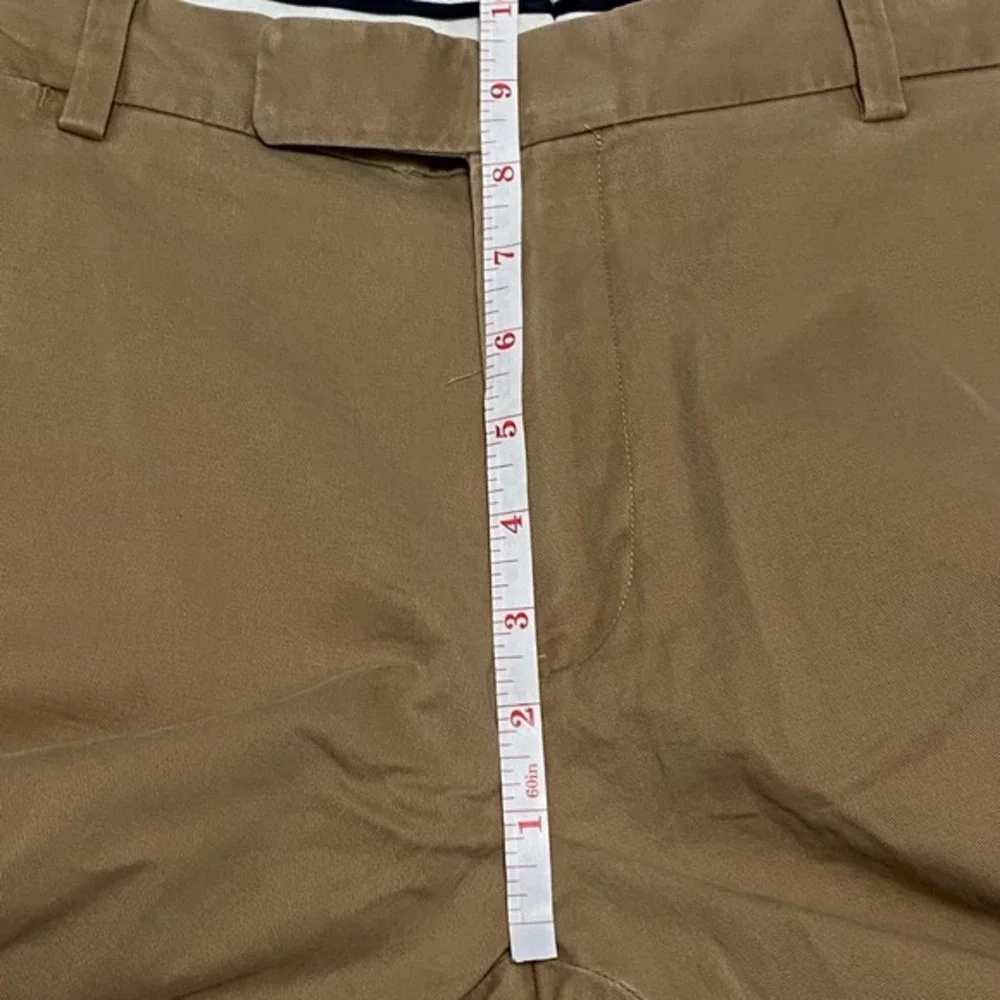 Vintage Polo Ralph Lauren Stretch Custom Fit Tan Chino Trouser Pants Mens 36x32